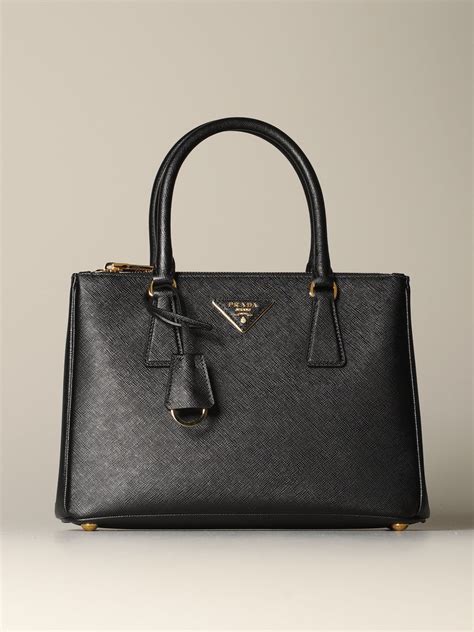 prada handtasche damen schwarz|prada handbag for women.